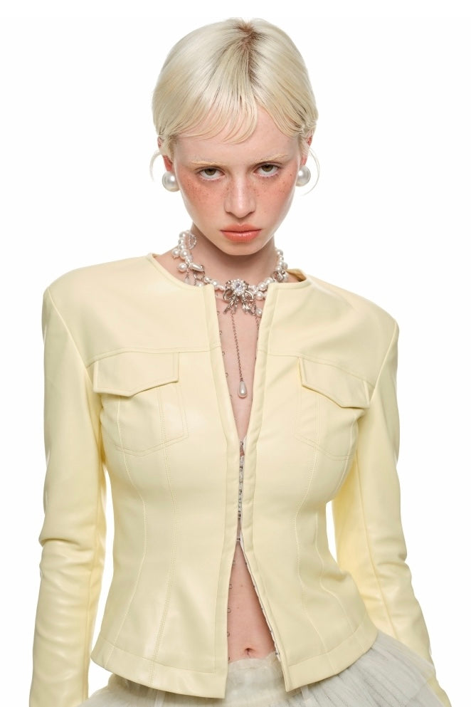 Leather Cruiser Jacket