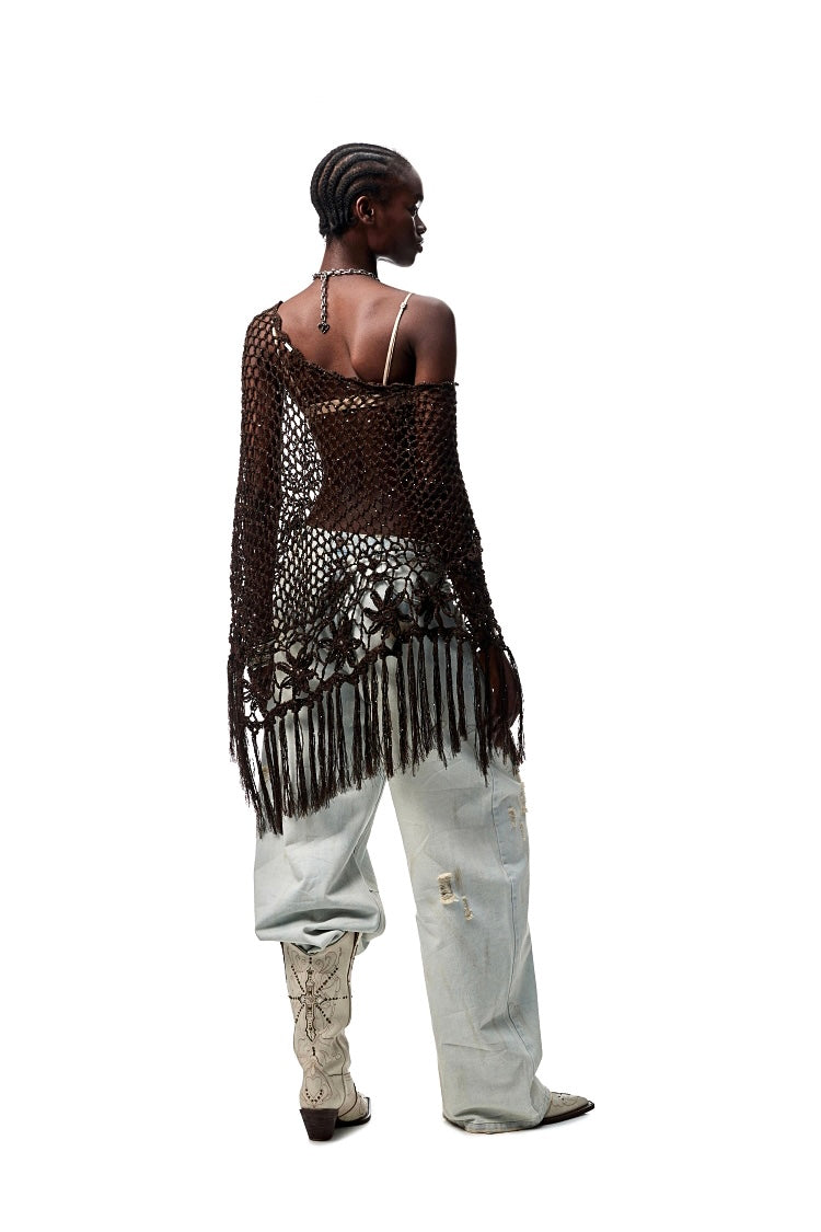 Tide Petals Knitted Dress