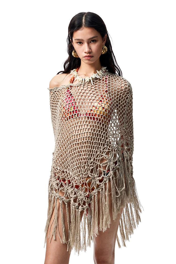 Tide Petals Knitted Dress