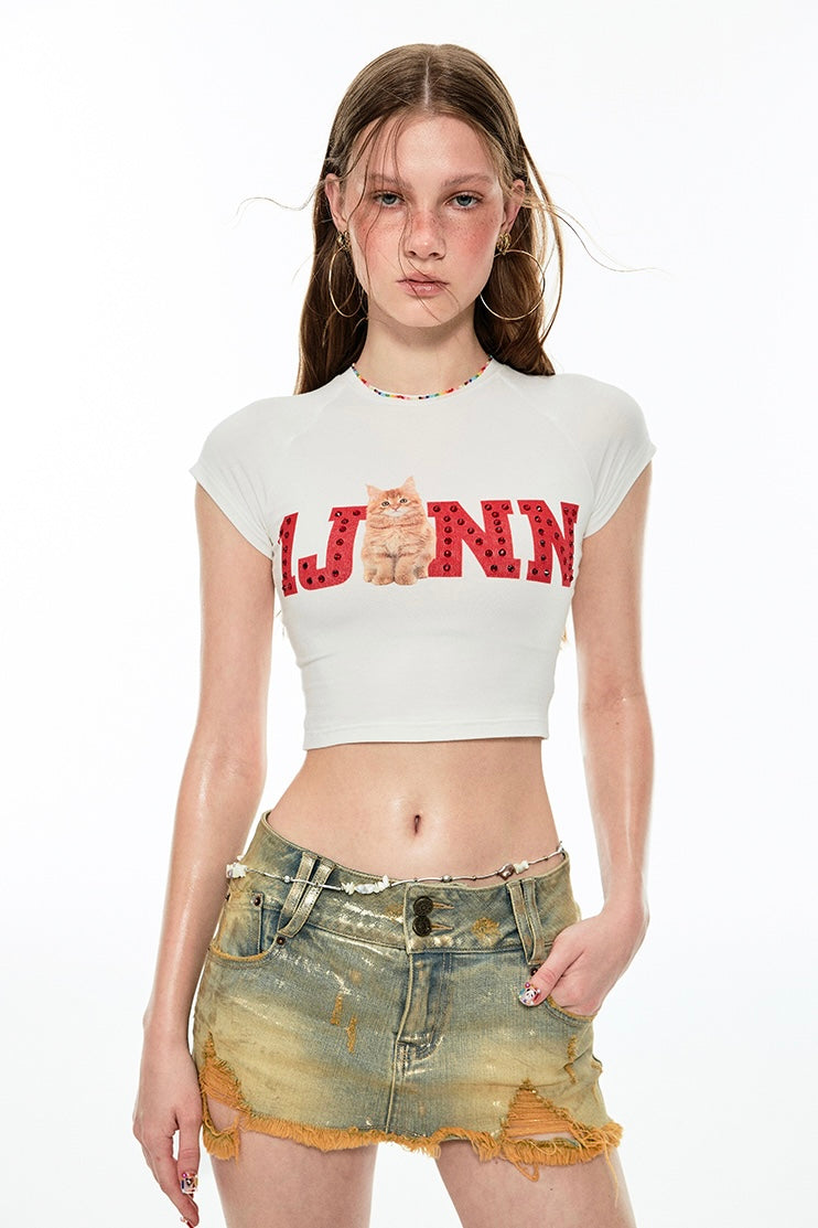Jinn Jean Washed Skirt