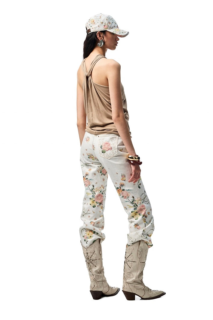 Tide Petals Halter Top