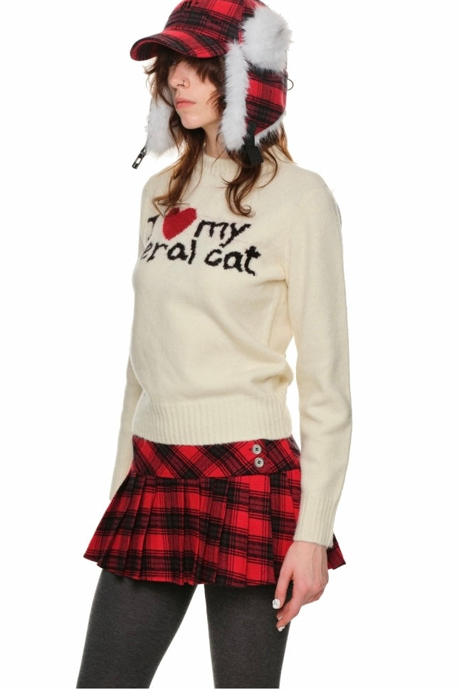 Rockstar Plaid Skirt