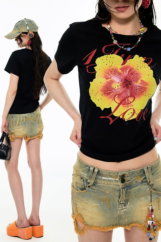 Jinn Jean Washed Skirt