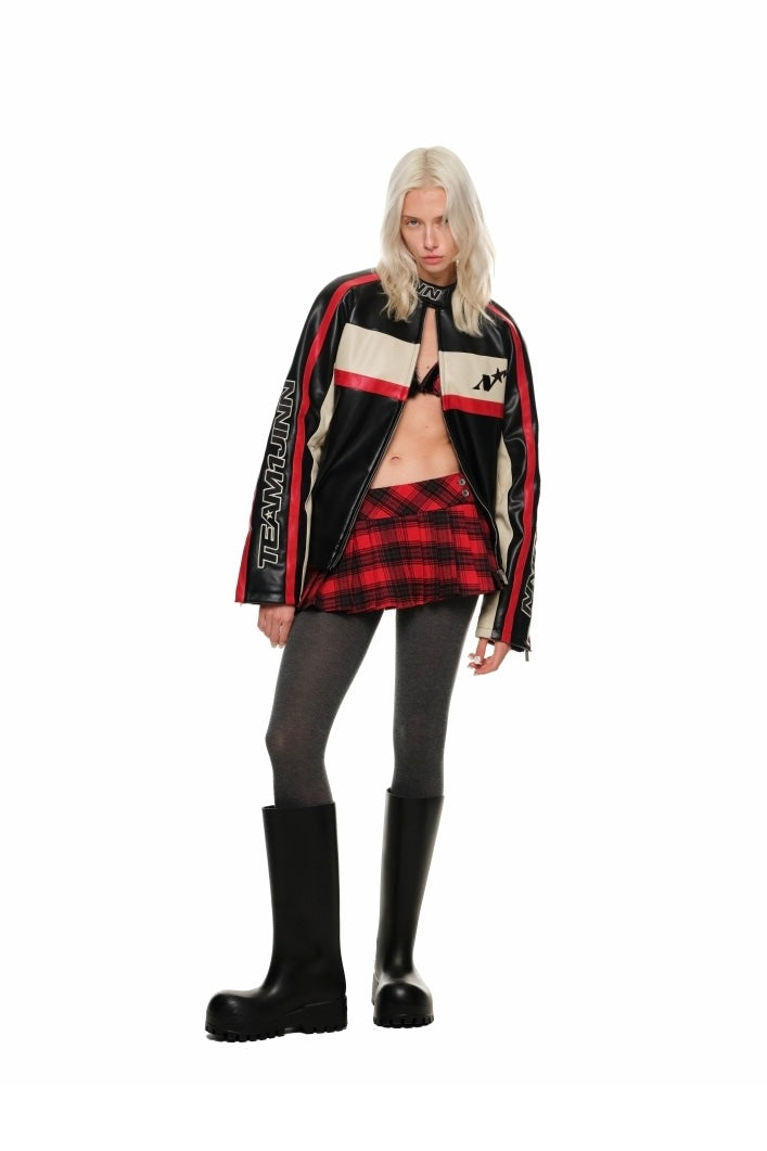 Rockstar Plaid Skirt