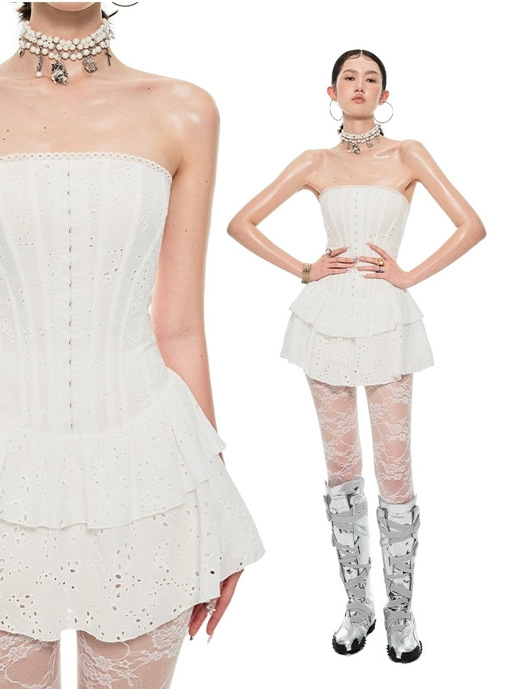 Romantic Lace Corset Dress
