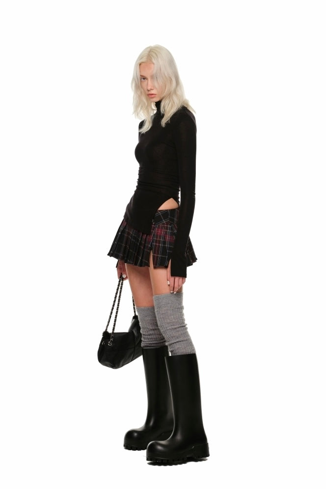 Rockstar Plaid Skirt