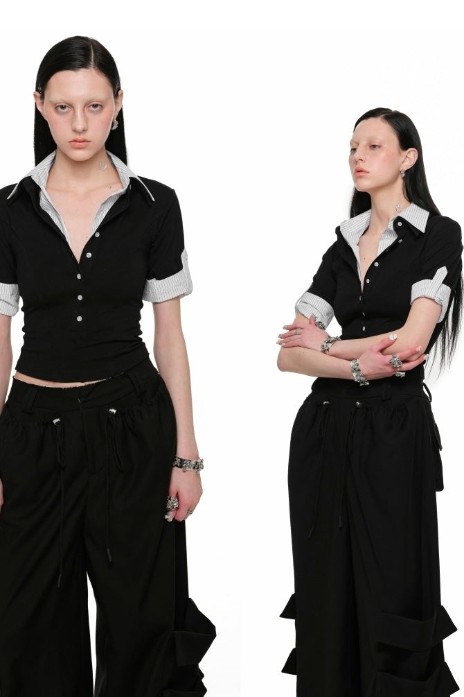 3/4 Buttoned Polo