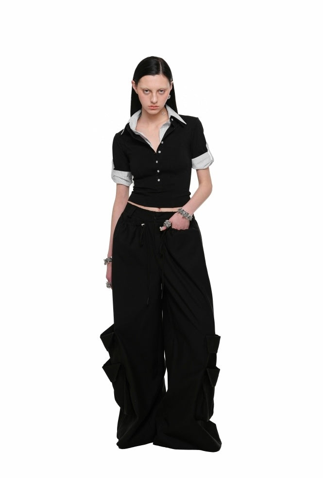 3/4 Buttoned Polo