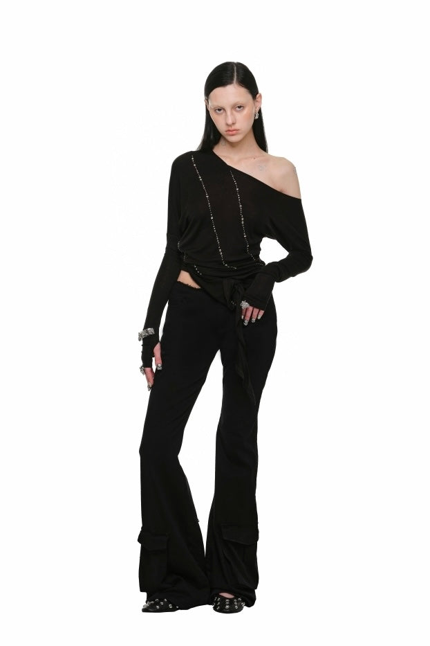 Button Lined Long Sleeve