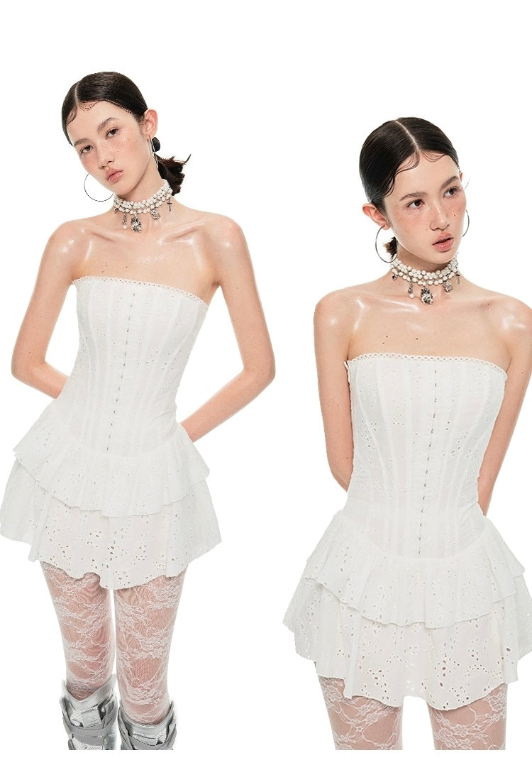 Romantic Lace Corset Dress