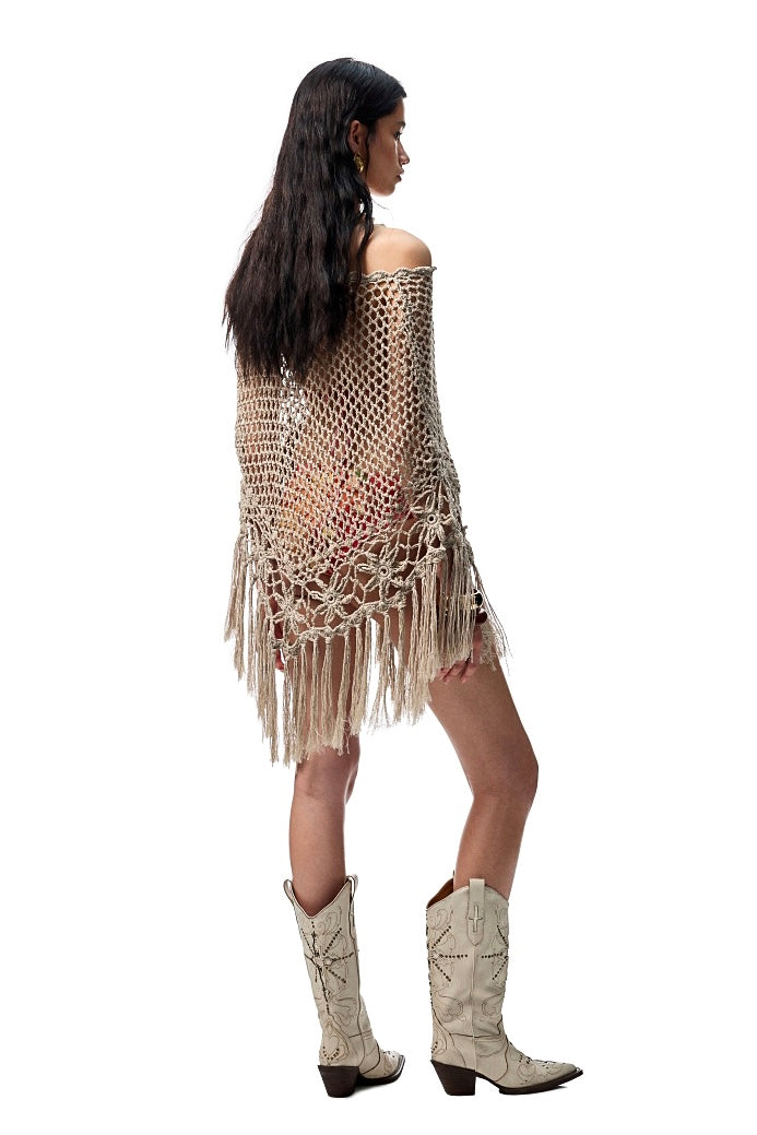 Tide Petals Knitted Dress