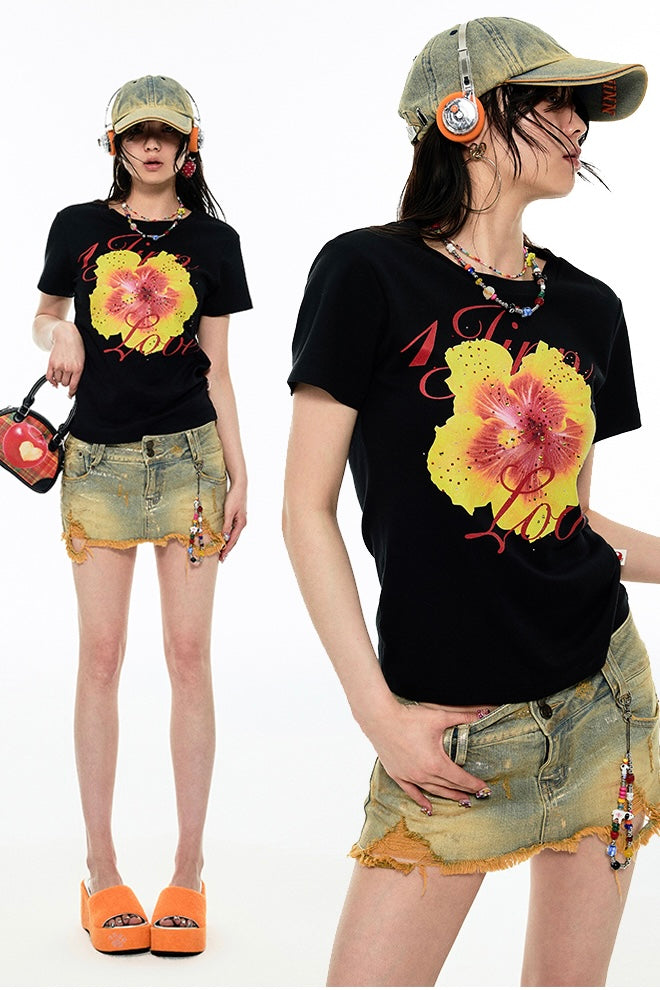 Jinn Jean Washed Skirt