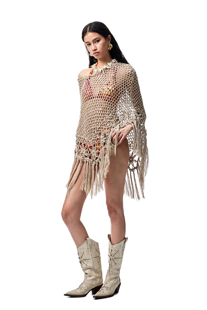 Tide Petals Knitted Dress