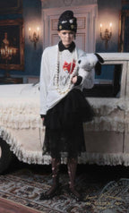 "I ♥ Snoopy" Distressed Spray-Print Oversized Tee