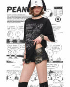Old-school Cotton Denim Shorts