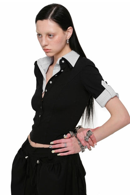 3/4 Buttoned Polo