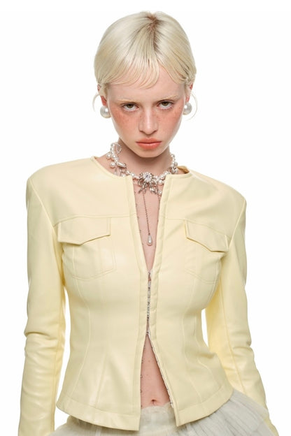 Leather Cruiser Jacket