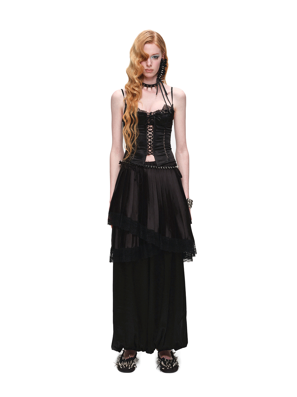 Silk Pixie Corset Top