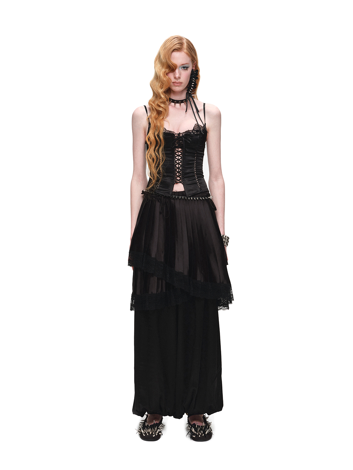 Silk Pixie Corset Top