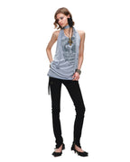 Grunge Snoopy Choker Tank