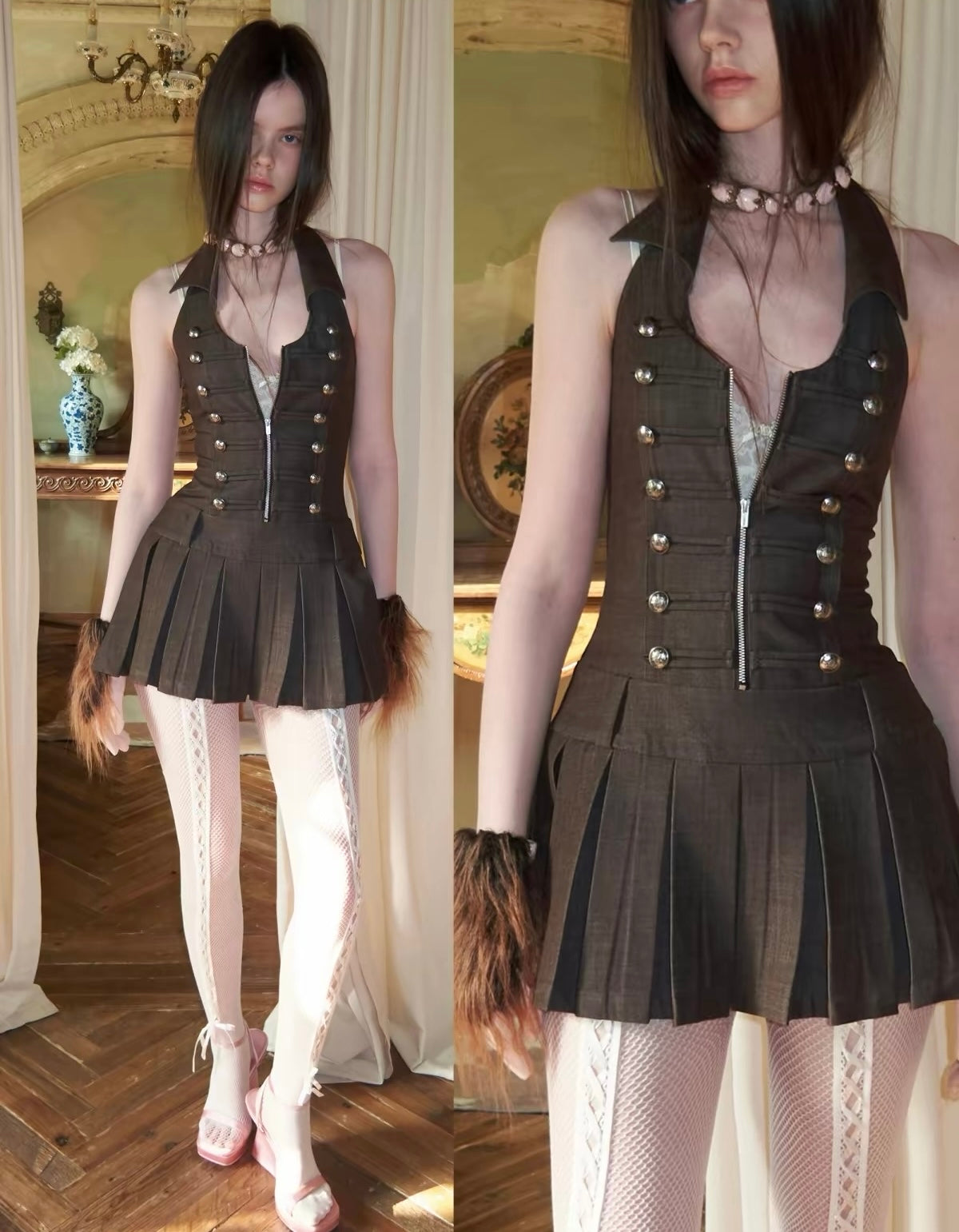 Palace Halter Dress