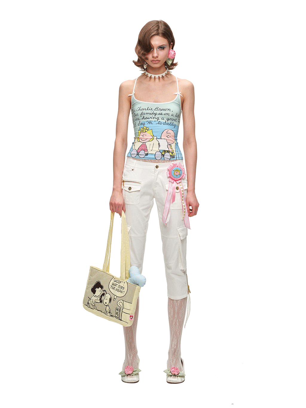Peanuts Print Tank Top