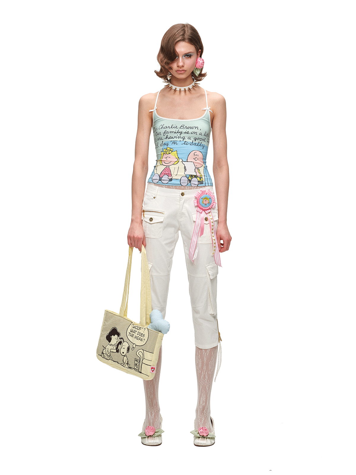 Peanuts Print Tank Top