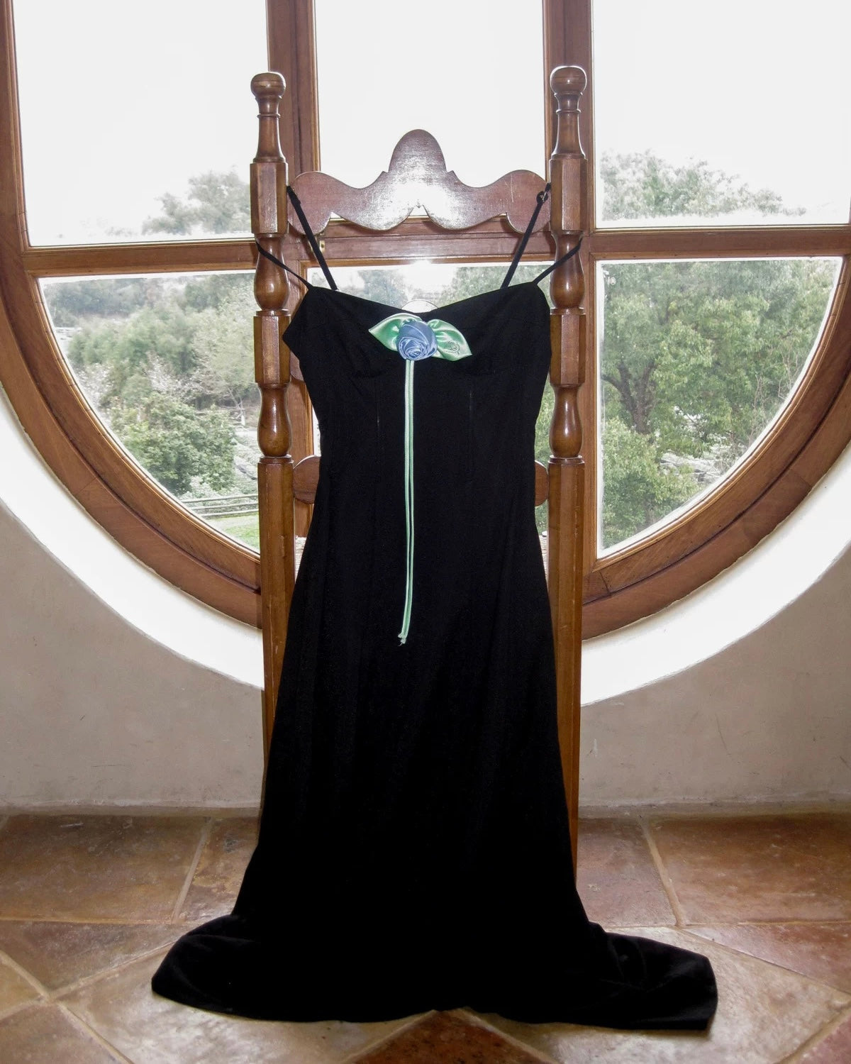 Dark Garden Maxi Dress