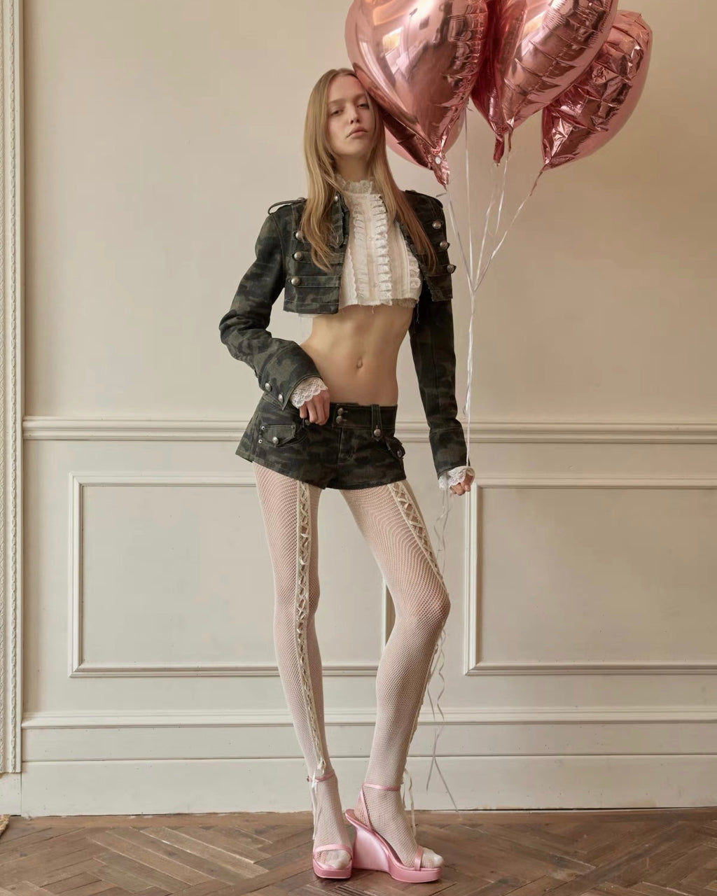 Fallen Angel Long Sleeve Blouse