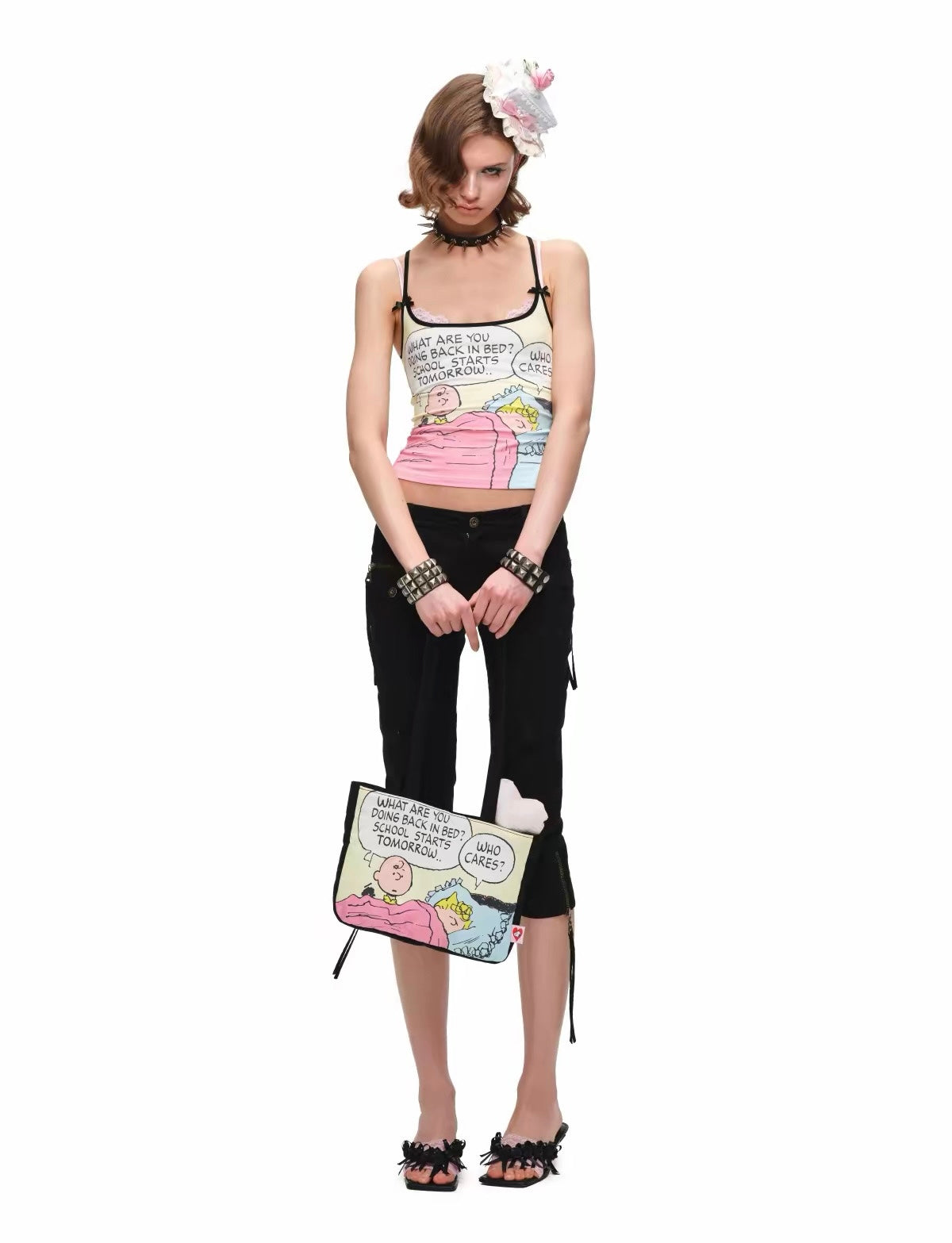 Peanuts Print Tank Top