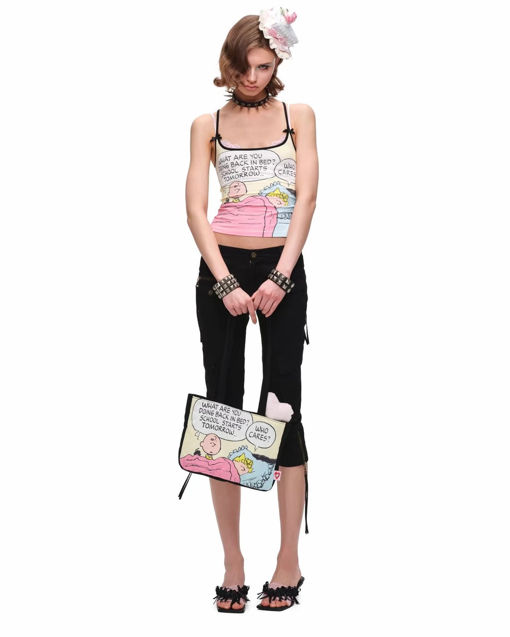 Multi-Pocket Capri Pants