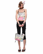 Multi-Pocket Capri Pants