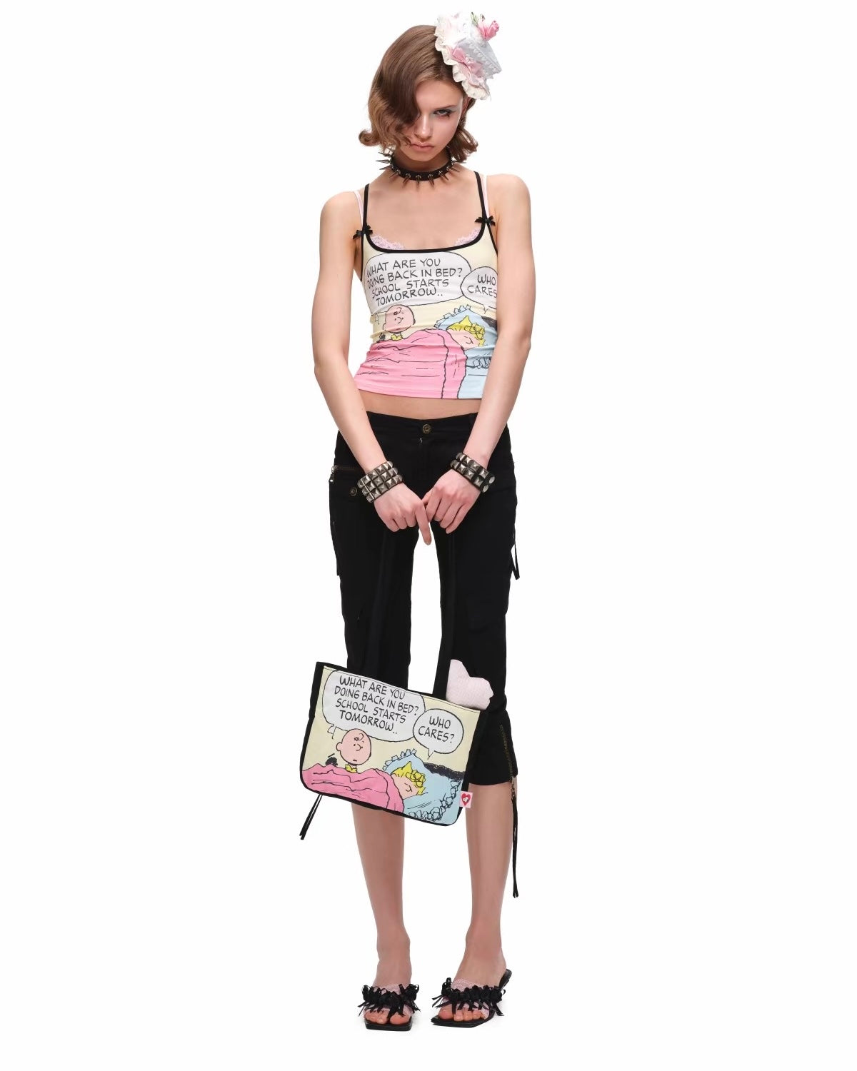 Multi-Pocket Capri Pants