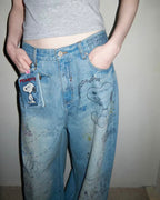 Snoopy Oversized Jeans