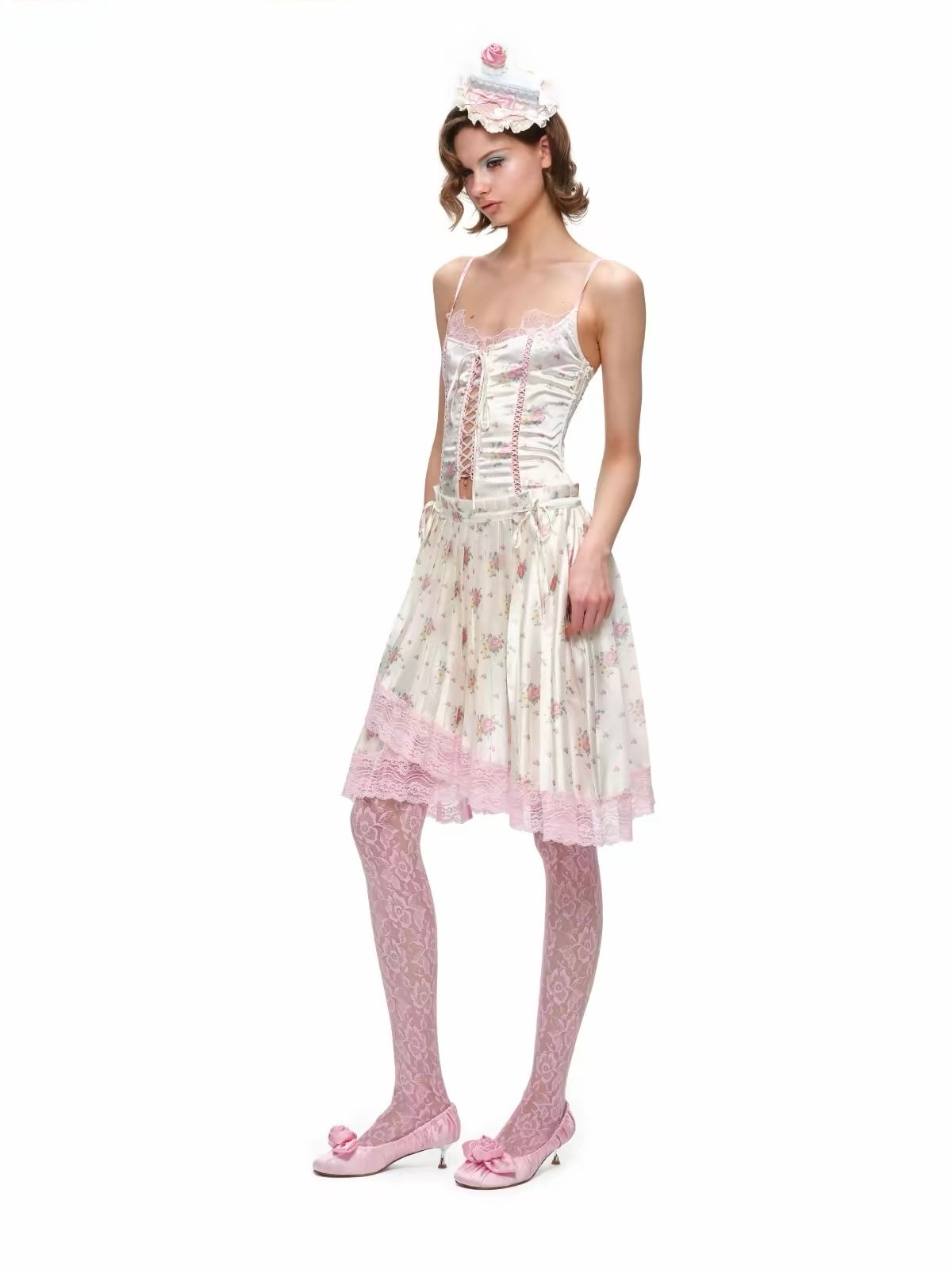 Silk Pixie Corset Top