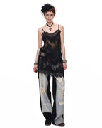 Faded Halo Denim Pants