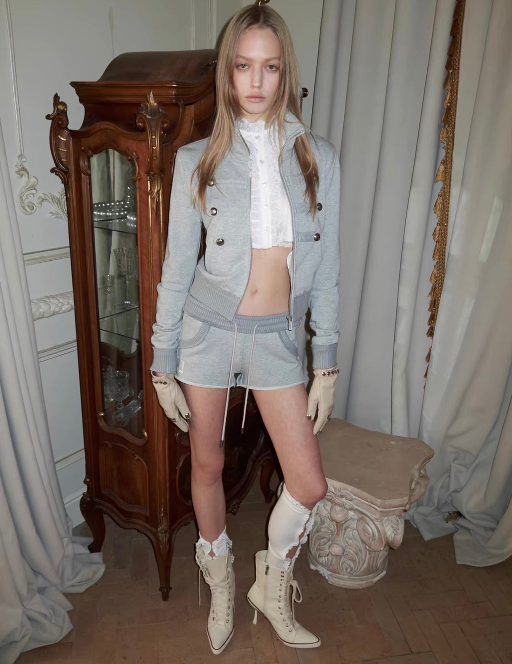 Fallen Angel Long Sleeve Blouse