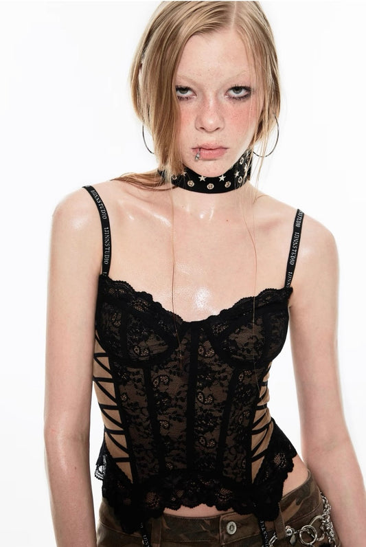 Romantic Lace Corset Top