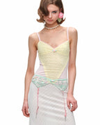 Rosette Cotton Eyelet Cami