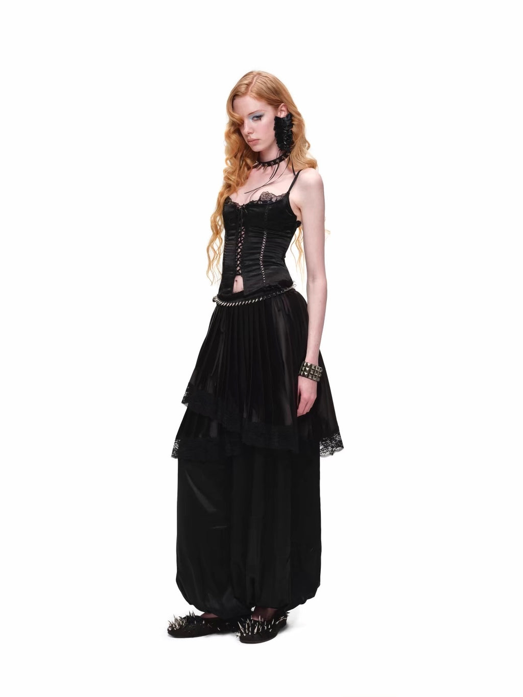 Silk Pixie Corset Top