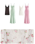 Rosette 2-Piece Layered Maxi