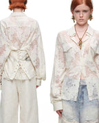Faded Halo Denim Pants