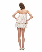 Bloom Chiffon Ruffle Dress