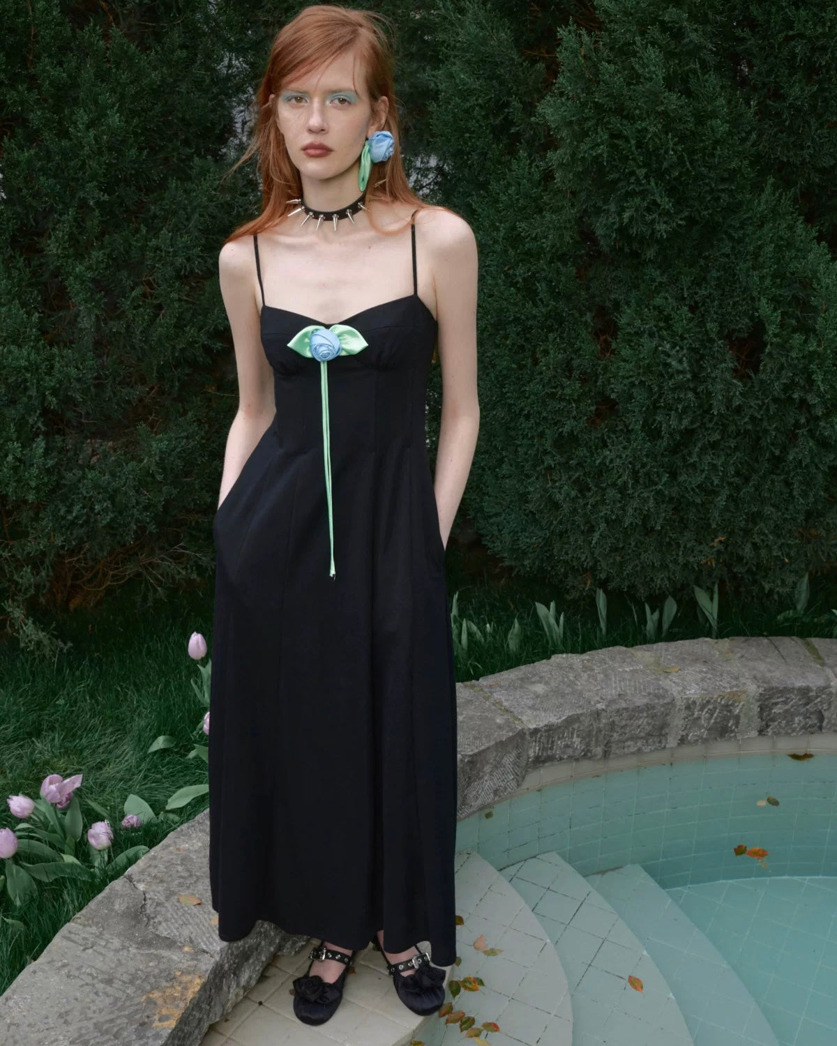 Dark Garden Maxi Dress