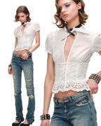 Victorian Alt Babydoll Blouse