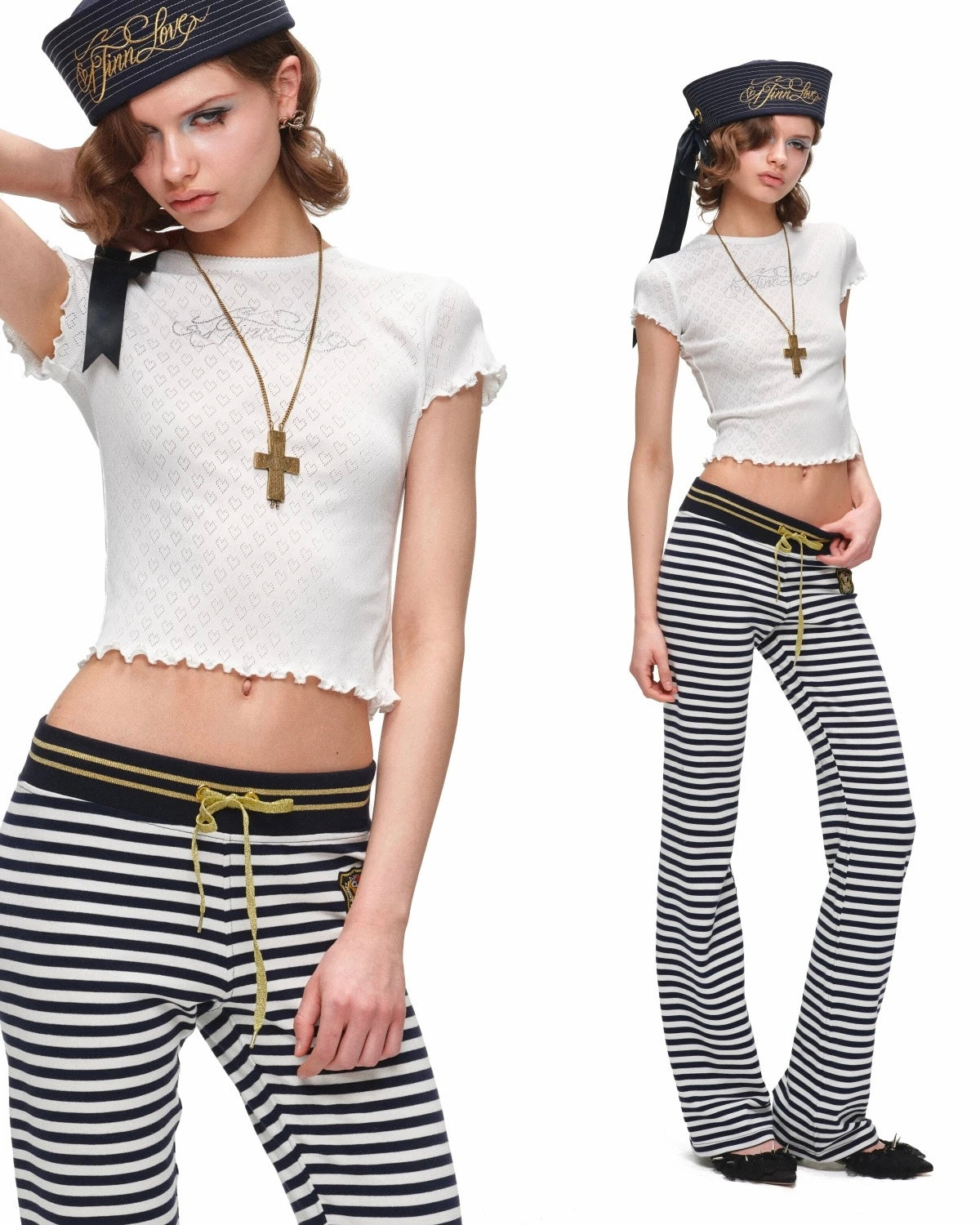 Coquette Crystal Baby Tee