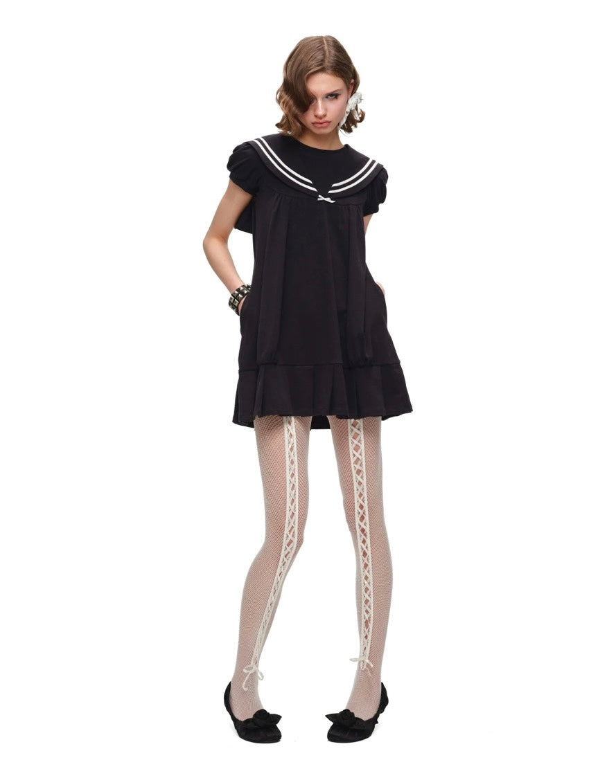 Dark Academy Sailor Dress