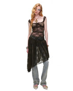 Nocturne Lace Asymmetric Dress
