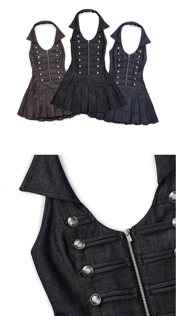 Palace Halter Dress