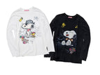 Snoopy Distressed Tattoo Long Sleeve Tee